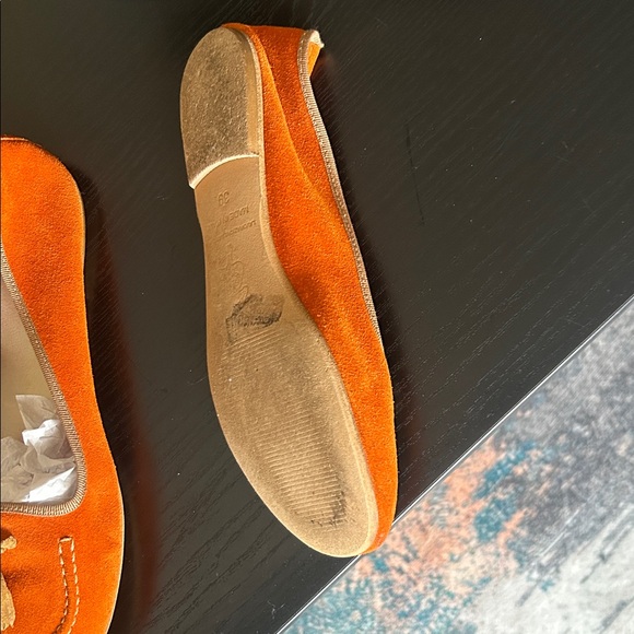 Sundance Orange Tassel Loafers - Picture 10 of 10